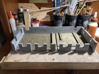 DeFord Model of the Coppock Barn