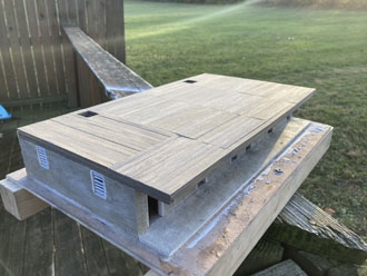 DeFord Model of the Coppock Barn