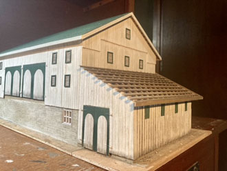 DeFord Model of the Coppock Barn