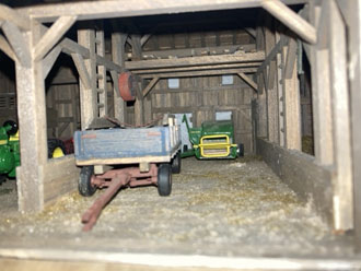 DeFord Model of the Coppock Barn